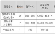 토공, 양양물치·강선지구서 실수요자용 택지 공급