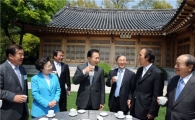 [포토]이대통령 대학총장간 간담회