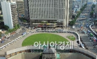 [포토] 원천 봉쇄된 서울광장