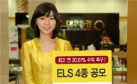 대우證, 조기상환형 ELS 4종 4일까지 공모