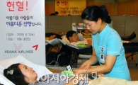 아시아나항공, 전 임직원 참여 헌혈행사 실시