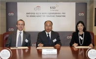 예탁원-씨티銀, 결제자금신용공여서비스 계약