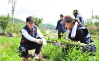 CJ오쇼핑, 임직원 농촌봉사활동 진행