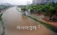 [포토] 폭우 한방에 물에 잠긴 한강 공원