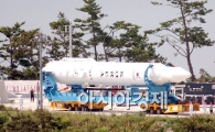 [포토]나로호 다시 발사대로