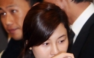 '급히 귀국' 김하늘, 故박용하 빈소 조문 '침통'