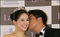 [포토]장영란 부부 '행복의 키스'