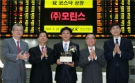 [포토뉴스]모린스, 코스닥 신규상장 기념식
