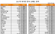 [표] 외국인, 폴켐 10거래일 연속 순매도