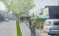 신내동 중랑소방서길 정비된다