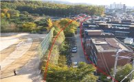 금천 남부여성발전센터~은행나무길 도로 개설 