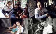 박시연, 방글라데시 빈민촌 아이들의 천사로 선행