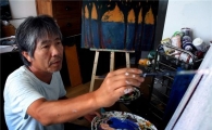 가수 최백호, 화가 변신?…첫 개인미술전 '나무' 열어