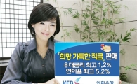 [금융재테크]외환銀 '희망 가득한 적금'..우대금리 최고 1.2%P