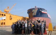 성동조선해양 17만DWT급 선박 명명식