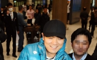 [포토]'추트레인' 추신수 '날씨가 춥네요'
