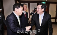 [포토] 중소기업중앙회 찾은 백용호 국세청장