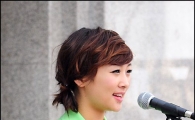 [포토]"건국대학교 학생, 니콜 입니다!"