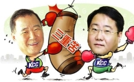 KCC그룹 父子 3중고 이겨낼까