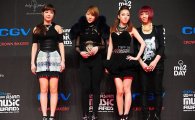 [동영상]2NE1 VS 포미닛 VS 카라, 레드카펫 대결