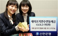신한銀, 금(金) 연계 지수연동예금 판매 