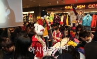 토종 SPA '스파오' 명동점 매출 20억 돌파