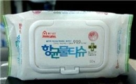 물티슈 시장 항균기능 넣고 '쑥쑥'
