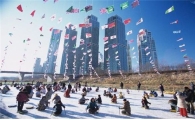 강남구, 양재천 얼음썰매장 개장