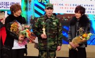 [SBS 연예대상] 이특 은혁 붐, 버라이어티 부문 신인상 수상 