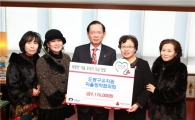 도봉구 유치원생들 이웃돕기 성금 920만원 구청에 전달 