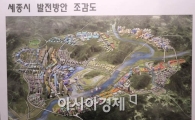 [포토] 공개되는 세종시 수정안 조감도