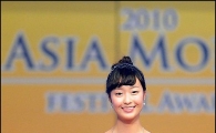 [포토]김혜진, 아시아모델상 코리아슈퍼모델상 수상