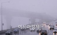 [포토] '날씨 풀리니 안개 기승~'