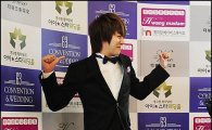 [포토]김형준 '박상민 위한 축하댄스'