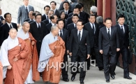[포토] 길상사 찾은 이명박 대통령