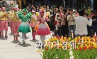 [포토] 도심에서 즐기는 튤립축제