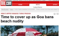 히피족의 천국 인도 고아, 누드 금지