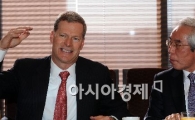 [포토] 환담하는 록펠러 주니어