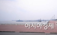[포토] 적막속에 긴장감 도는 해군2사령부