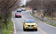 [시승기]스포티지R, '세단급 승차감'에 개성만점 디자인