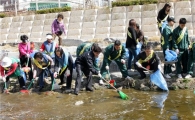 성북구, 봄 맞이 성북천 환경 정비 