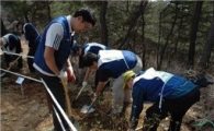 두산건설, 남한산성서 나무심기 봉사 