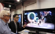 LG전자-SBS, 2D·3D 동시 송출 서비스 시연