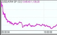 원·달러 또 1140원선 근접.."외인주식순매도 급증"