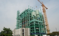 남동발전, 여수2호기 보일러드럼 상량 