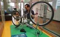 수유역 자전거주차장에 자전거수리센터 운영