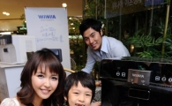 [포토]위니아 냉이온 정수기 출시
