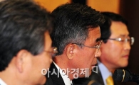[포토] '구조조정' 대상 건설사 발표하는 이종휘 우리은행장