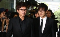 [포토]김민종-강타, 믿기지 않는 표정으로 조문