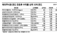 인도·동남아펀드 '지붕뚫고 하이킥' 